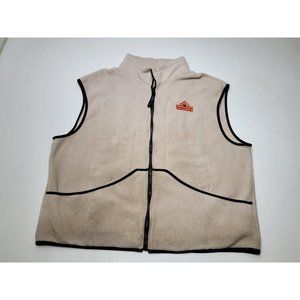 TechNiche International Biege Therma Fur Full Zip Vest Womens Size XL USA Made